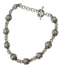 Nialaya 925 Sterling Silber Kugeln Kette Armband