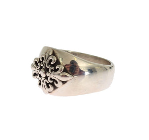 Nialaya Exquisiter Statement-Ring aus Silber für Männer
