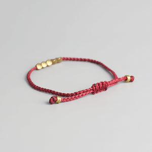 JAMGON - Tibetisches Buddhistisches Glücks-Knoten-Armband - Style4-Nature