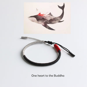 HANDGEFERTIGT Glücks-Knoten Armband ( Traditionell ) - Style4-Nature